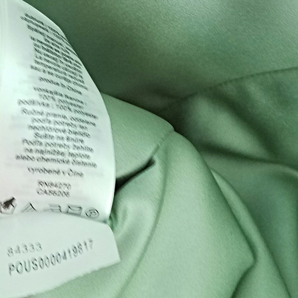 David's Bridal Mint Bridesmaid Dress - Picture 11 of 16